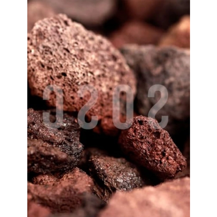 Kırmızı Pomza Taşı - 2-3 cm Volkanik Cürüf
