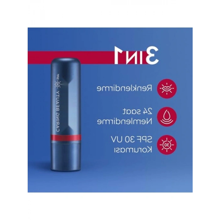 Kırmızı Renkli Dudak Bakım Kremi - 4,8 gr