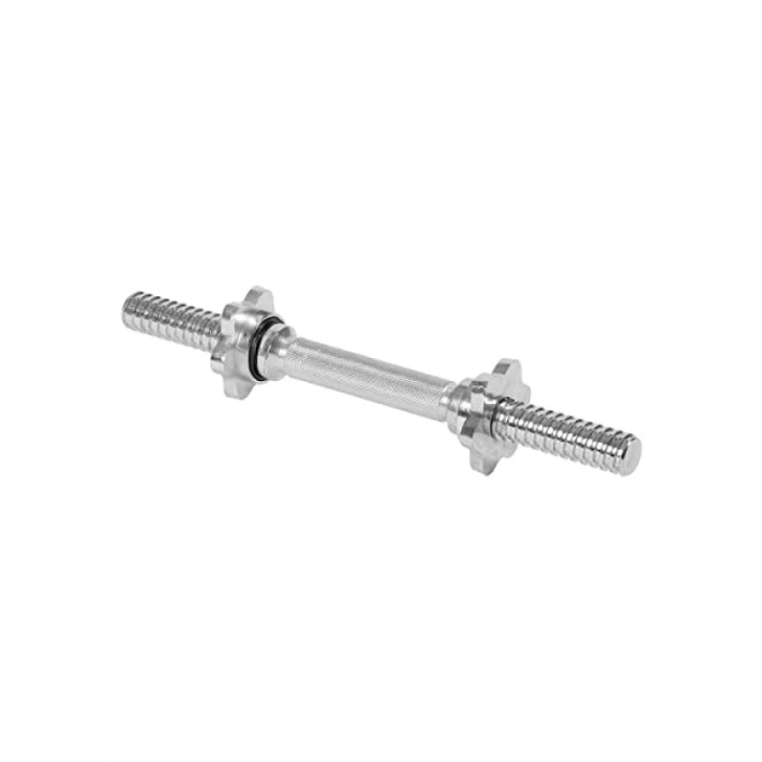 Kısa Krom Halter Barı, 36 cm Uzunluk, 2.5 cm Çap