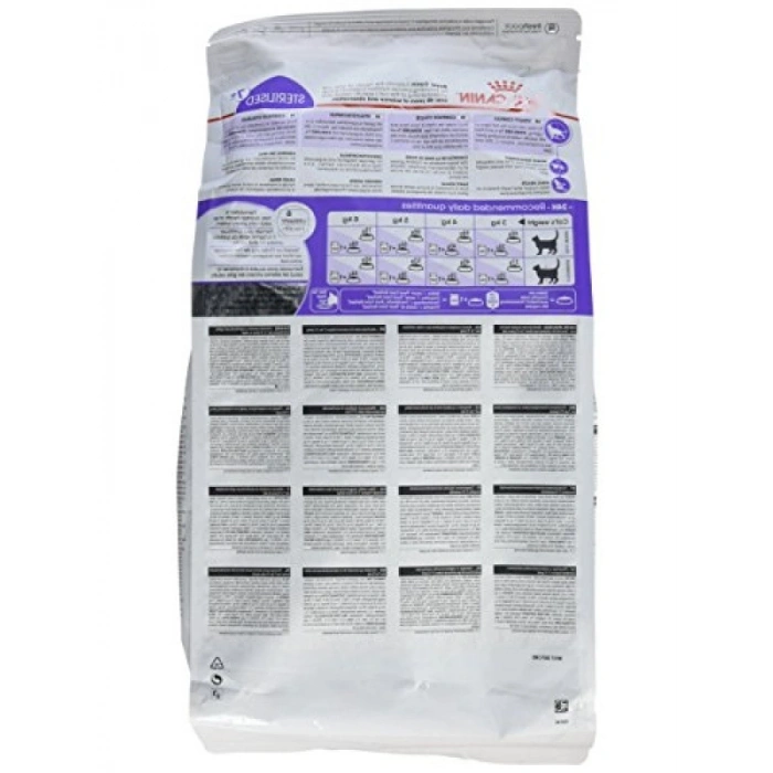 Kısırlaştırılmış Kediler İçin, 7+ Yaş, Kuru Kedi Maması - 3.5 Kg