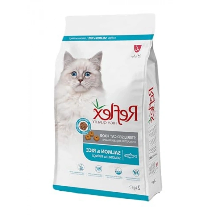 Kısırlaştırılmış Kediler İçin Düşük Yağlı Somonlu Mama 2 kg