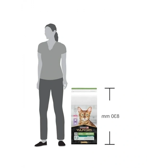 Kısırlaştırılmış Kediler için Hindi Etli Kuru Mama 14kg