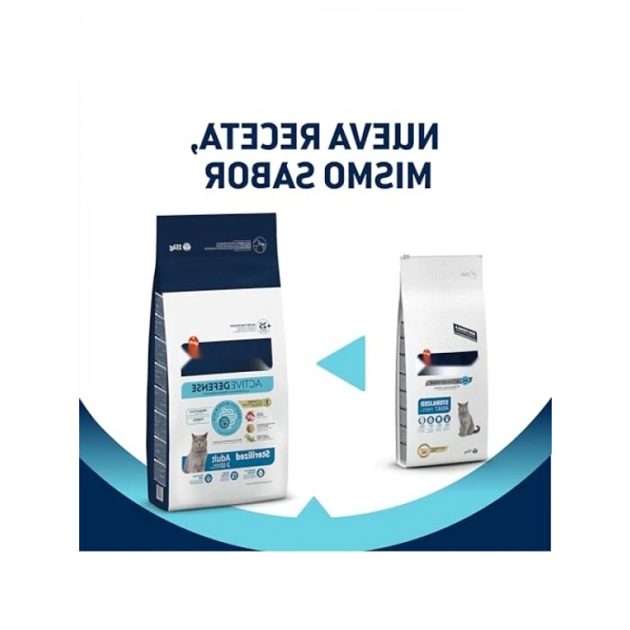Kısırlaştırılmış Kediler İçin Hindili Kuru Mama, 15 Kg