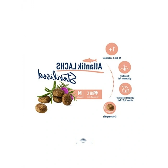 Kısırlaştırılmış Kediler İçin Somonlu Mama - 10 Kg