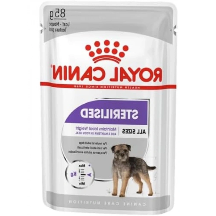 Kısırlaştırılmış Köpek Maması 12 x 85 gr