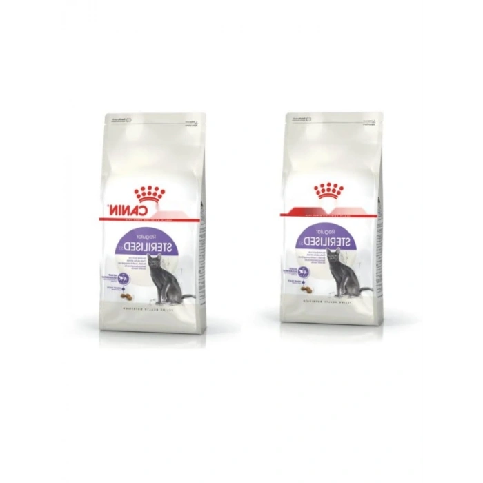Kısırlaştırılmış Yetişkin Kedi Kuru Maması, 400 g x 2 Adet