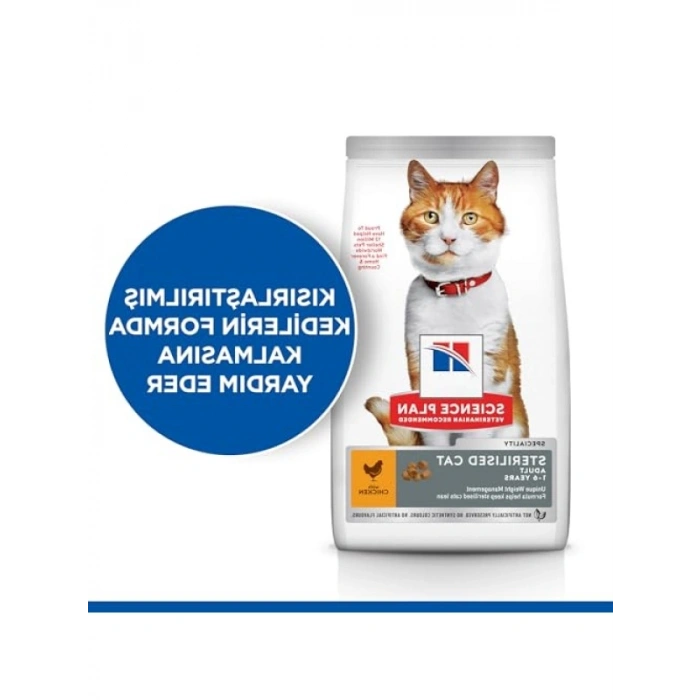 Kısırlaştırılmış Yetişkin Kediler İçin Tavuklu Mama - 8+2 kg