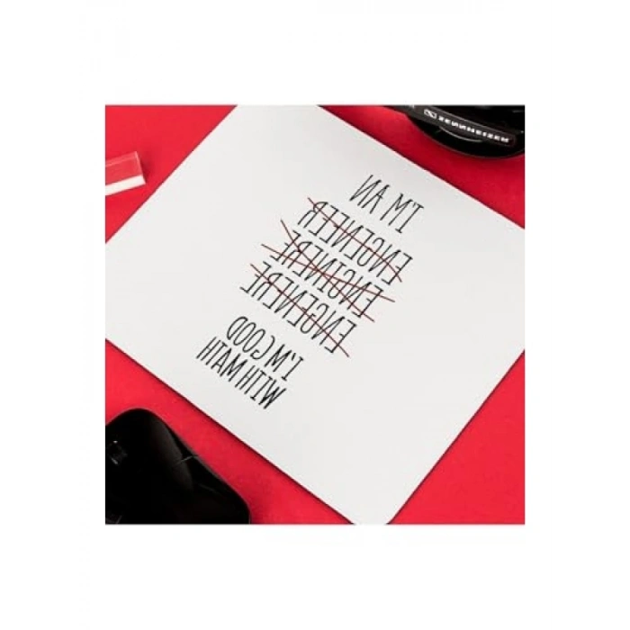 Kişiye Özel Mühendis Temalı Mousepad - 23x19 cm Kaliteli Tasarım
