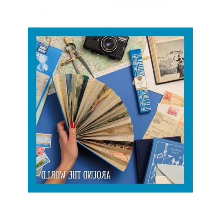 Kitap Şeklinde Dekoratif Yelpaze
