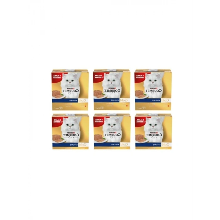 Kıyılmış Çeşitli Yaş Kedi Maması 85 gr. - 48li Ekonomik Paket
