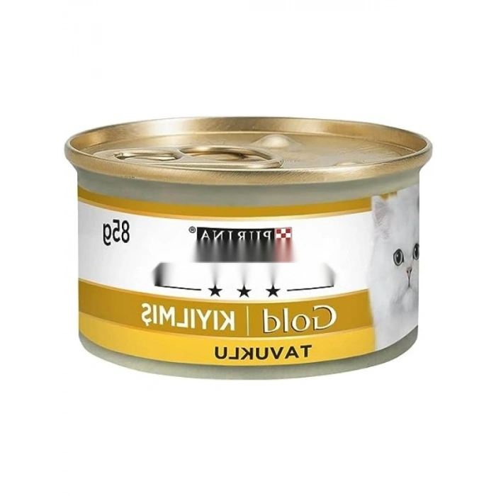 Kıyılmış Tavuklu Yaş Kedi Maması, 85 gr x 24 Adet