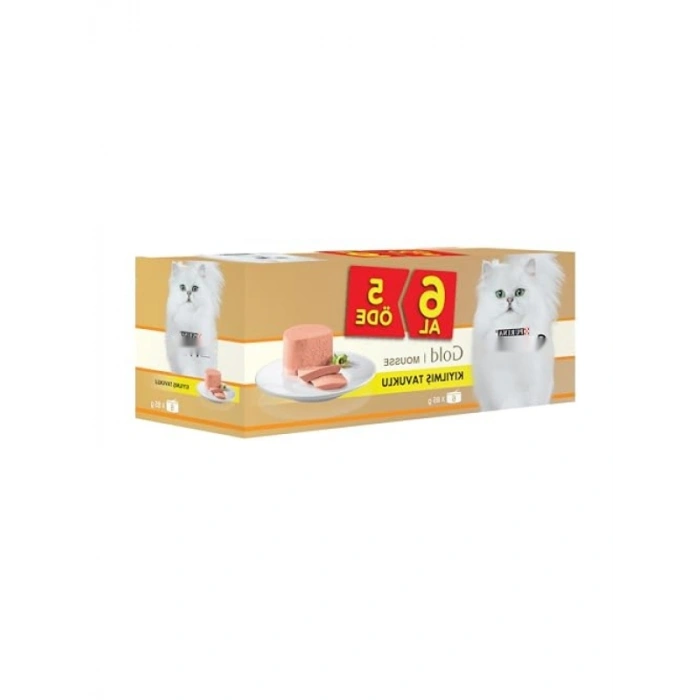 Kıyılmış Tavuklu Yetişkin Kedi Konserve, 6 Al 5 Öde - 85 gr