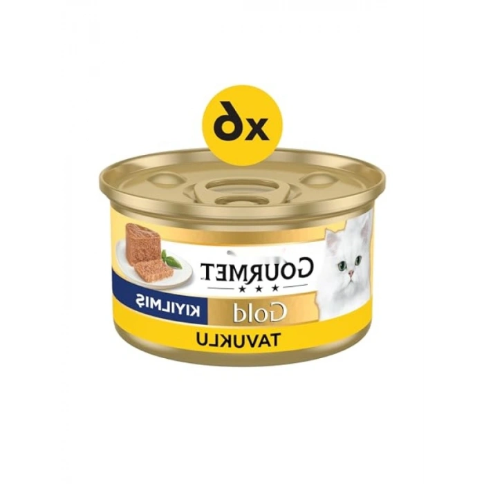 Kıyılmış Tavuklu Yetişkin Kedi Konserve, 6 Al 5 Öde - 85 gr
