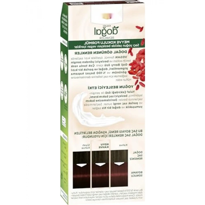 Kızıl Çikolata Saç Boyası - Goji Berry & Yulaf Özlü