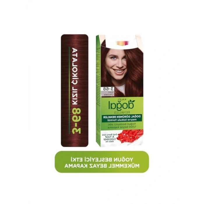 Kızıl Çikolata Saç Boyası - Goji Berry & Yulaf Özlü