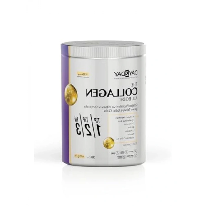 Kolajen Peptit ve Vitamin Kompleksi İçeren Toz Gıda Takviyesi