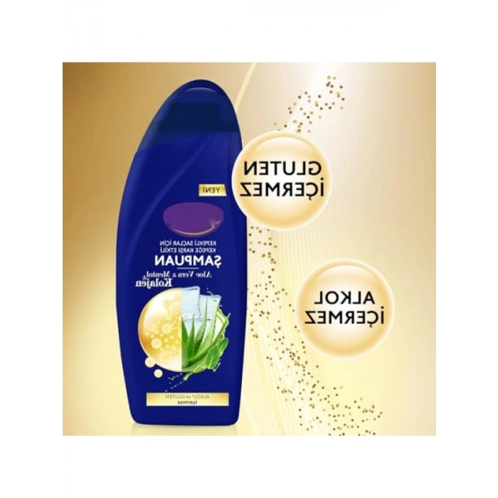 Kolajen ve Aloe İçeren Şampuan, 500 Mililitre