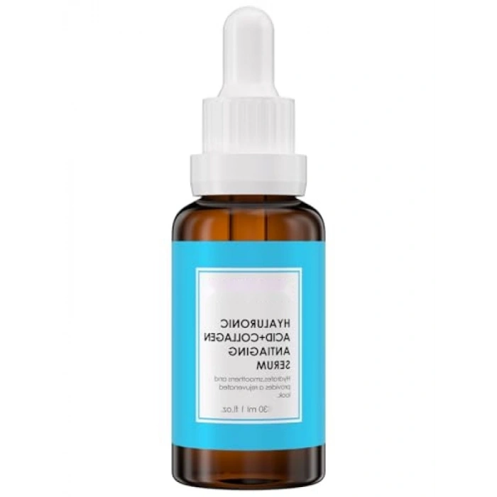 Kolajen ve Hyalüronik Asit İçeren Cilt Bakım Serumu (30 ml)