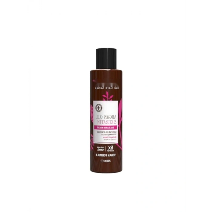 Kolay Kırılan Saçlar için Argan Yağı ve Keratin Bakım Kremi 250 ml