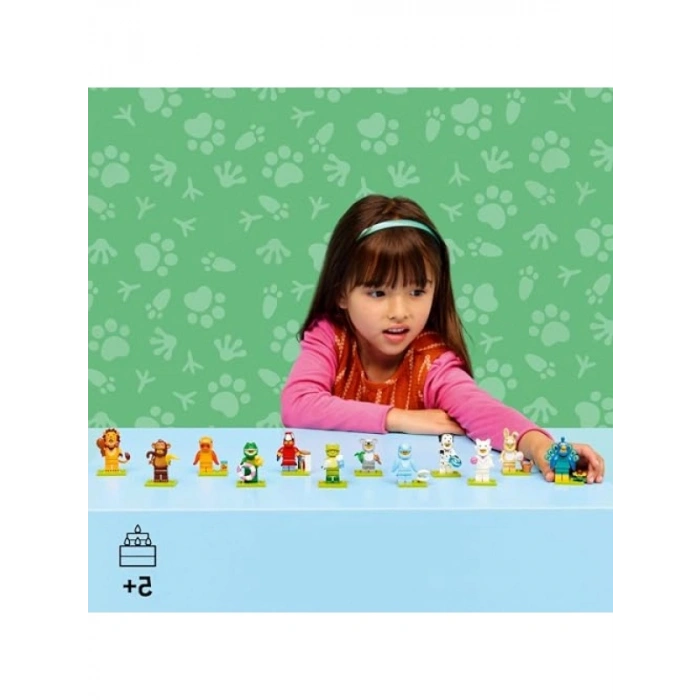 Koleksiyonluk Hayvan Minifigür Seti - 5 Yaş ve Üzeri, 12 Farklı Karakter