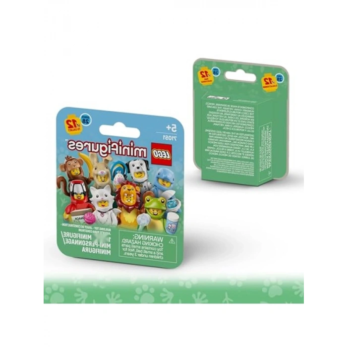 Koleksiyonluk Hayvan Minifigür Seti - 5 Yaş ve Üzeri, 12 Farklı Karakter