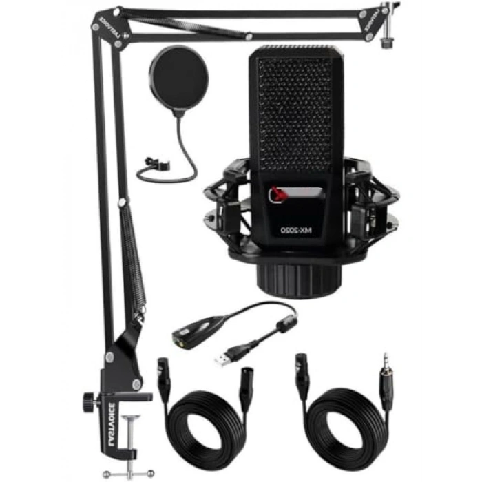 Kondenser Mikrofon Standı ve Filtre