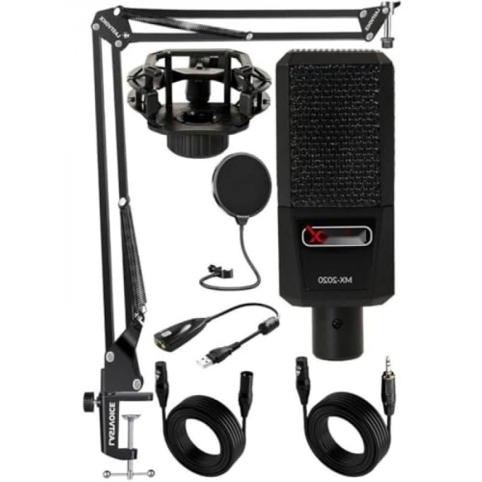 Kondenser Mikrofon Standı ve Filtre