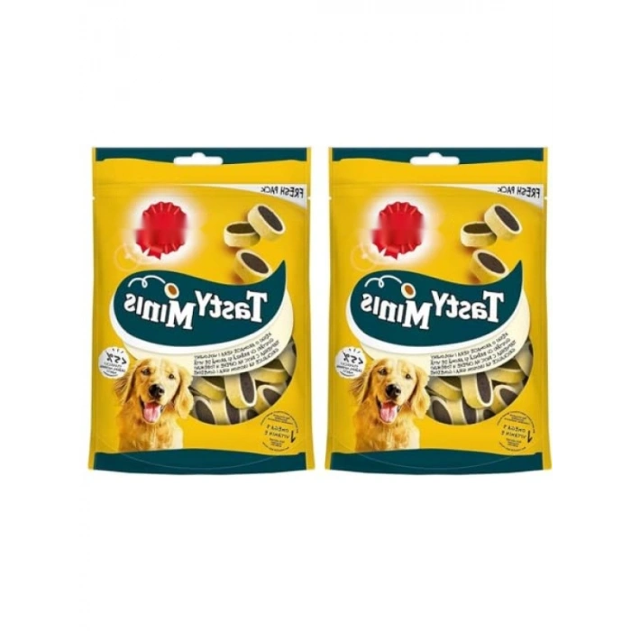 Köpek Ödül Maması Tasty Minis - 140 G (2 Paket)