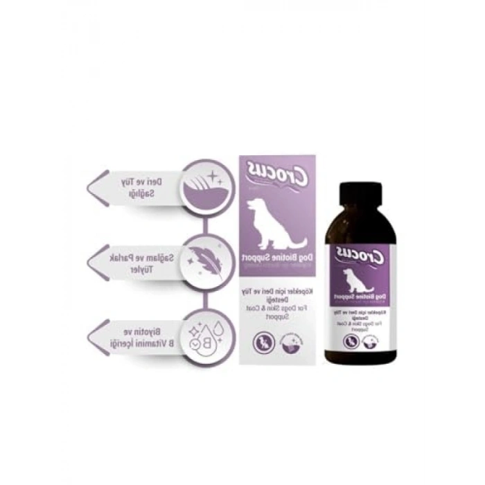 Köpek Tüy Sağlığı için Biotin Desteği 100 Ml