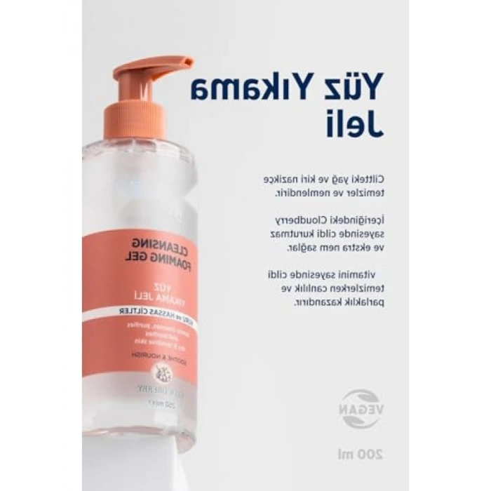 Köpüren Yüz Yıkama Jeli - Kuru ve Hassas Ciltler için (250 ml)