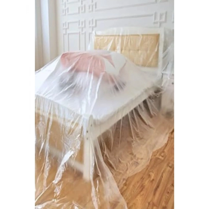 Koruyucu Naylon Örtü - Boya ve Badana İçin, Dayanıklı, 20 m²