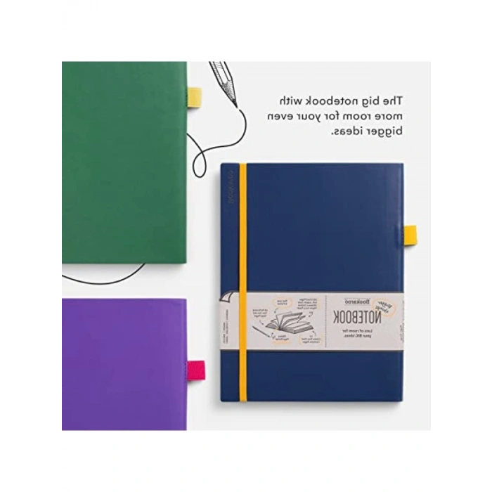Koyu Gri Günlük Defter