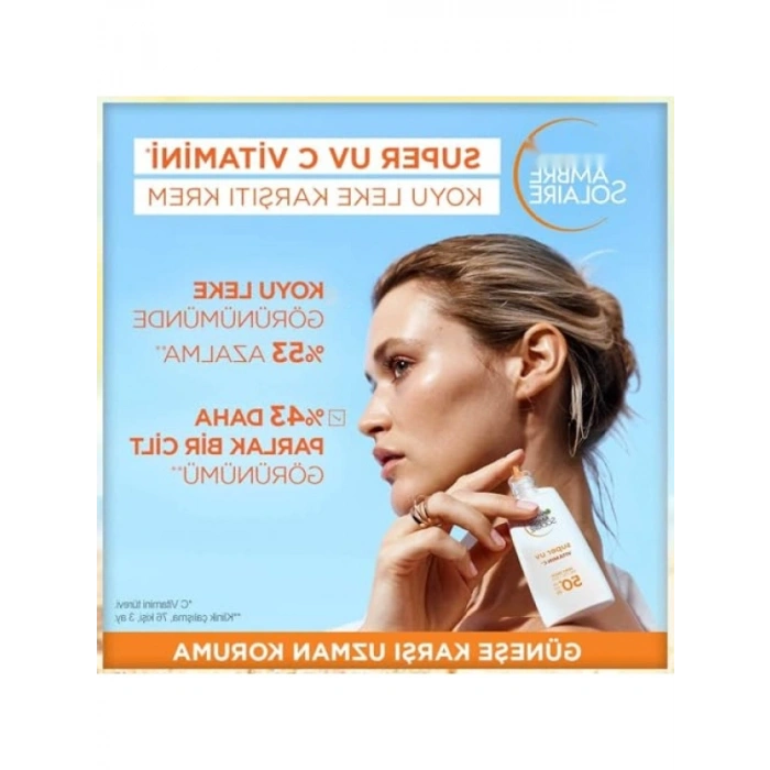 Koyu Leke Karşıtı Yüz Güneş Kremi SPF50+