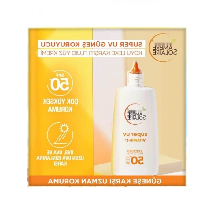 Koyu Leke Karşıtı Yüz Güneş Kremi SPF50+