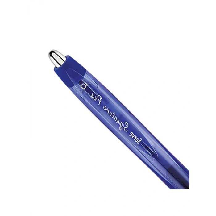 Koyu Mavi Jel İmza Kalemi - 1.0 mm Uç Kalınlığı ile Hızlı Kuruma
