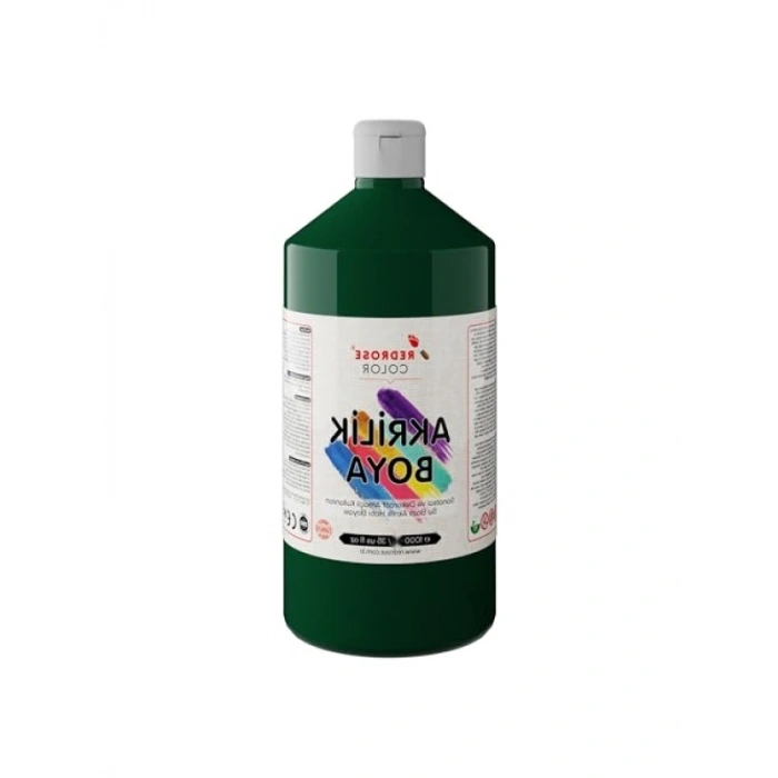 Koyu Yeşil Akrilik Boya - 1000 gr