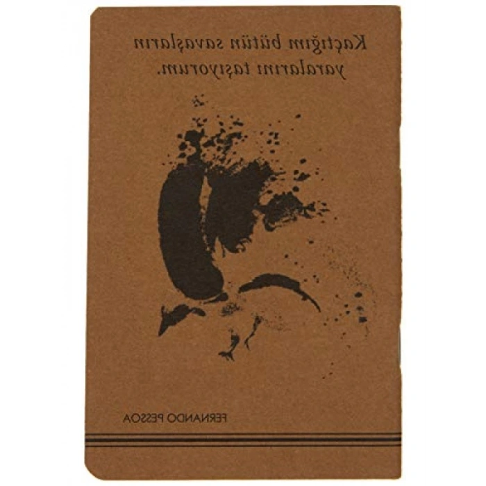 Kraft Defter - Fernando Pessoa Tasarımı