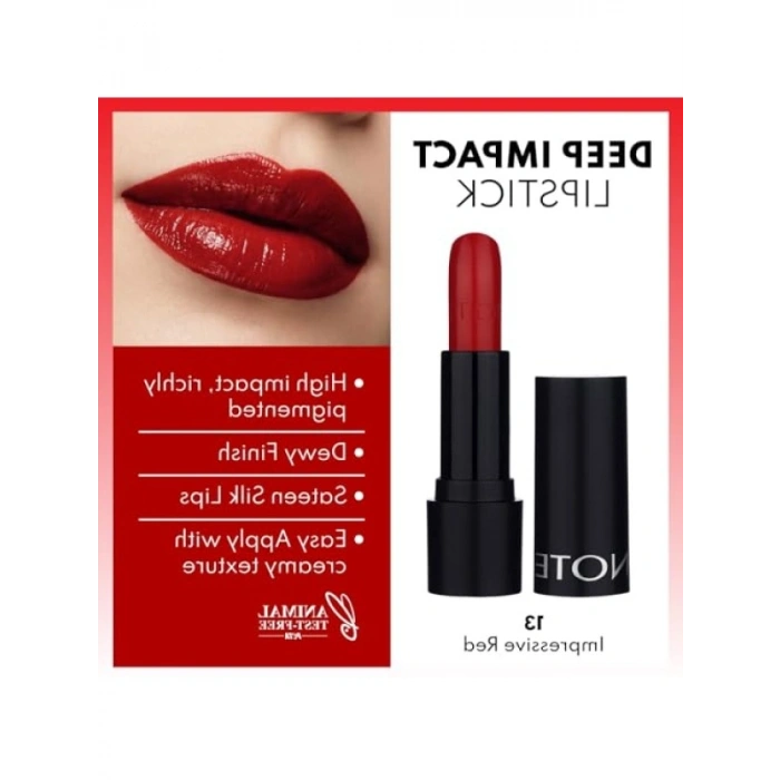 Kremsi Dokulu Yarı Parlak Kırmızı Ruj, 13 g