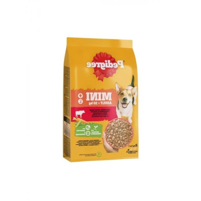Küçük Köpekler İçin Biftek ve Sebze Kuru Mama (2 Kg)