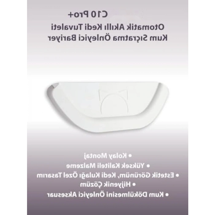 Kum Sıçratma Önleyici Aparat, Akıllı Kedi Tuvaleti için