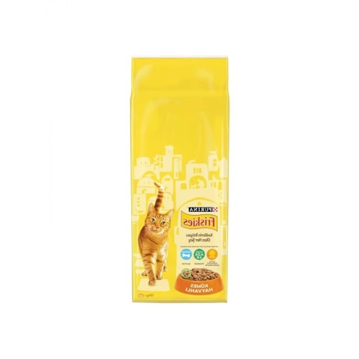 Kümes Hayvanlı Kuru Mama 15 Kg - Yetişkin Kediler İçin
