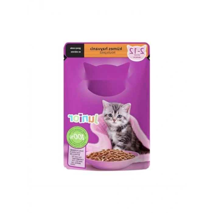 Kümes Hayvanlı Yavru Kedi Yaş Mama 85 G