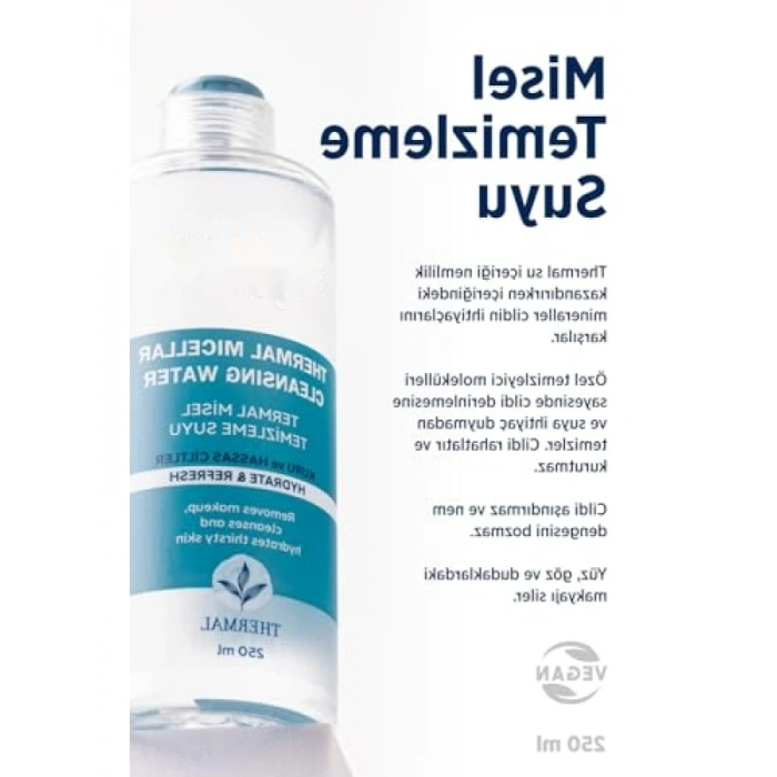 Kuru ve Hassas Ciltler için Termal Temizleme Suyu - 250 ml