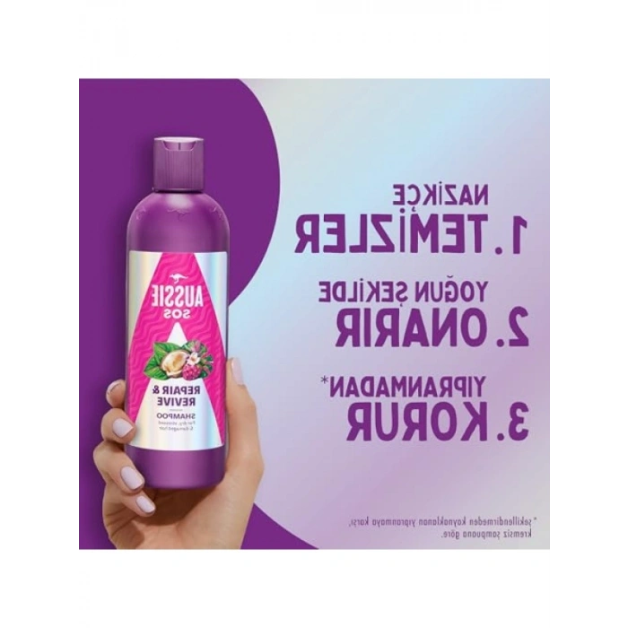 Kuru ve Yıpranmış Saçlar için Onarıcı Şampuan 500 ml