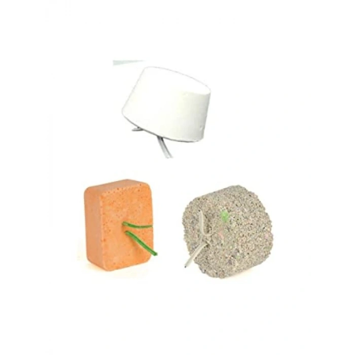 Kuşlar İçin Mineral ve Enerji Gaga Taşı Seti