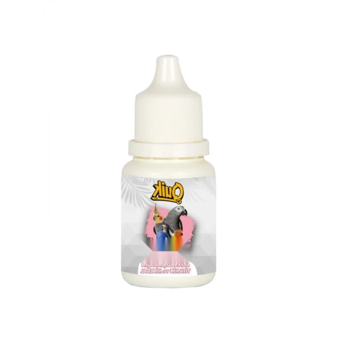 Kuşlar İçin Zengin İçerikli Vitamin Takviyesi - 12x25 ml