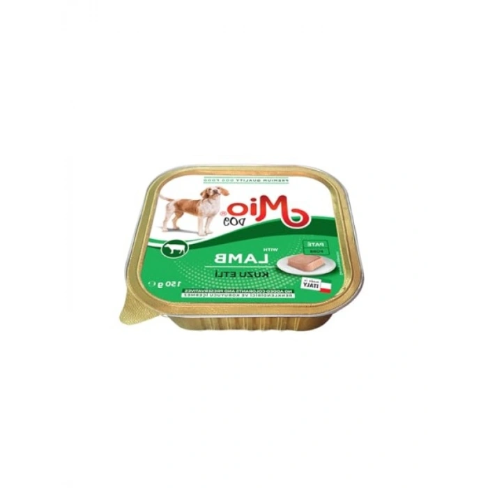 Kuzu Etli 150 Gr Köpek Yaş Maması (24 Adet)