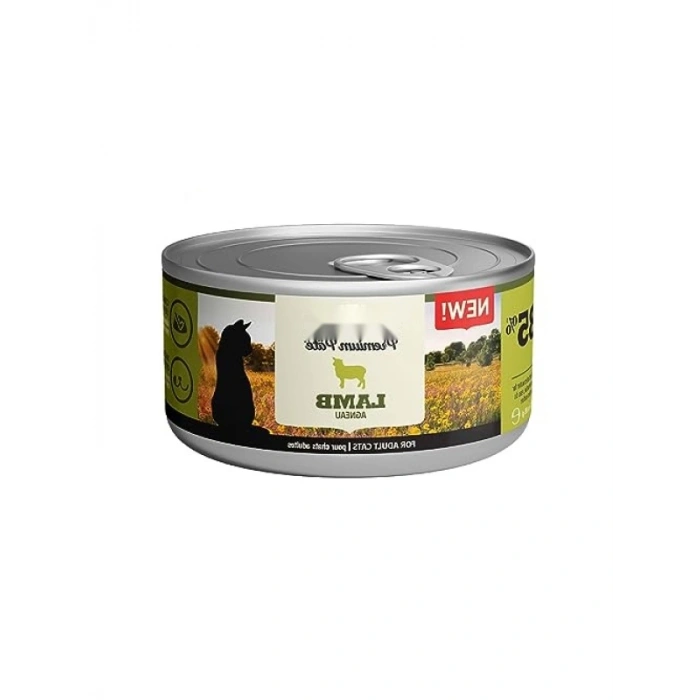 Kuzu Etli Premium Pate Kedi Maması 85 Gr - 24lü Paket