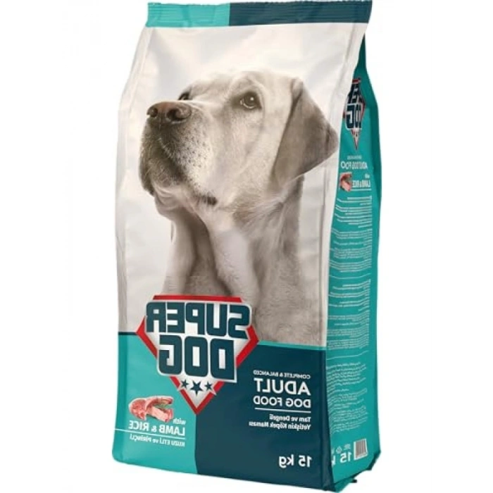 Kuzu Etli ve Pirinçli Yetişkin Köpek Maması - 15 KG