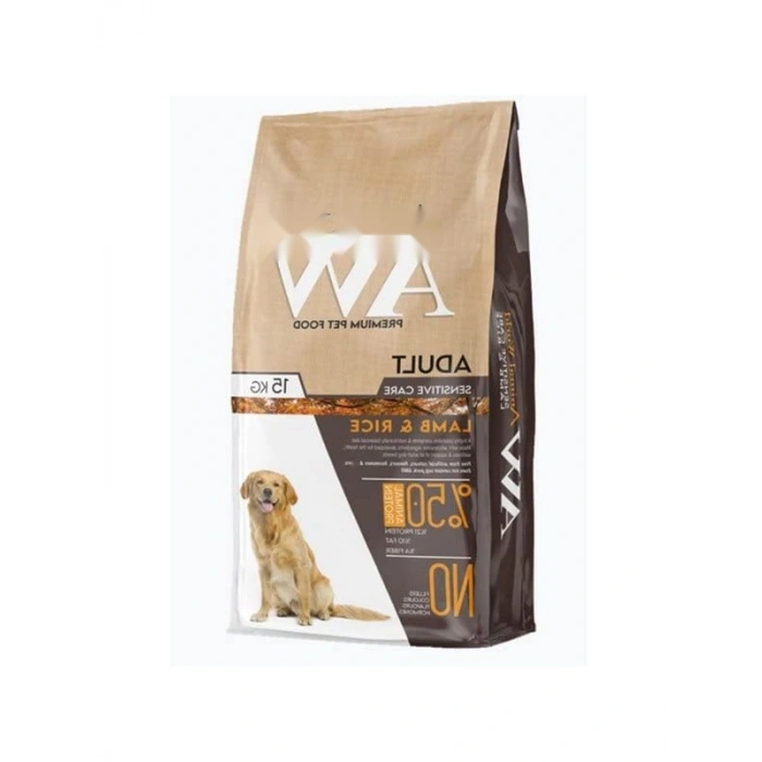 Kuzu Etli ve Pirinçli Yetişkin Köpek Maması - 15 Kg